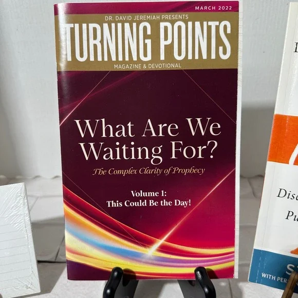 Dr David Jeremiah Turning Point Magazine Forward Study Guide Booklets & More Lot - Picture 3 of 15